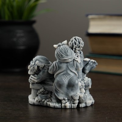 Сувенир "Дед и бабка В бане №1" 8см - фото 2072972