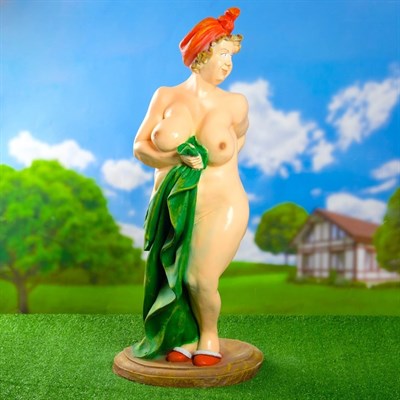 Садовая фигура "Банщица" 40*40*98 см - фото 2072979