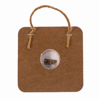 Термометр с круглой шкалой "С легким паром!" - фото 2073109