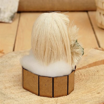 Оберег-домовой "Банник малый, с пяточками", 13х13х11 см, микс - фото 2073318