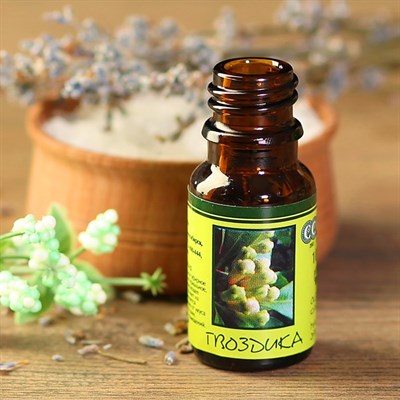 Эфирное масло "Гвоздичное" в индивидуальной упаковке, 10 мл - фото 2074049