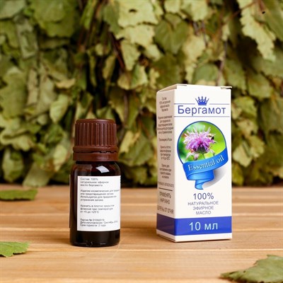 Эфирное масло "Бергамот", флакон-капельница, аннотация, 10 мл - фото 2074147