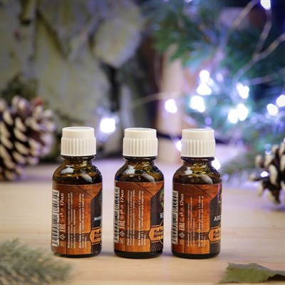 Набор эфирных масел апельсин, кедр, можжевельник по 17 мл, "Добропаровъ" - фото 2074225