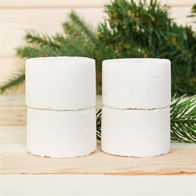 Соляной брикет для бани "Баня - место для души", 4 шт. с ароматом мяты - фото 2074478