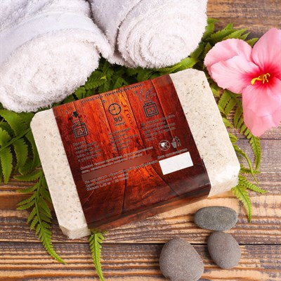 Соляной брикет с алтайскими травами "Ромашка", 1,35 кг "Добропаровъ" - фото 2074508