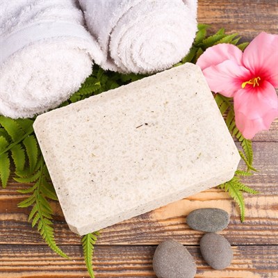 Соляной брикет с алтайскими травами "Ромашка", 1,35 кг "Добропаровъ" - фото 2074509