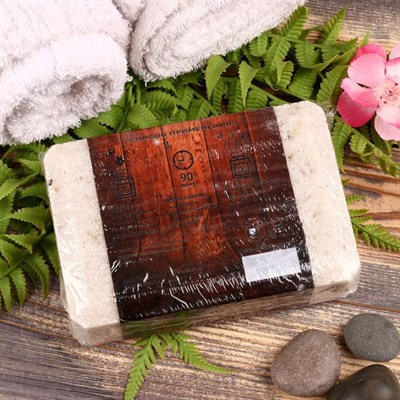 Соляной брикет с листьями дуба, 1,35 кг "Добропаровъ" - фото 2074641