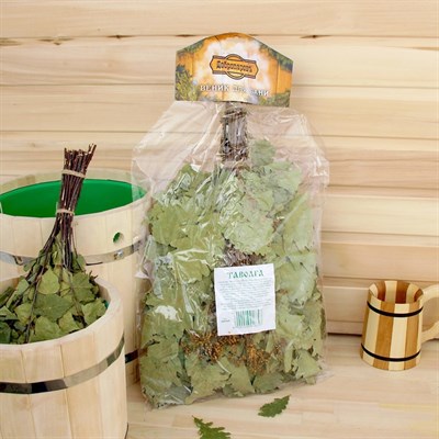 Веник для бани ЭКСТРА из кавказского дуба с таволгой - фото 2074679