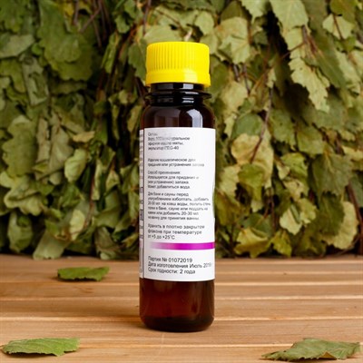 Ароматическая смесь натуральная для бани , ванны Мята 100мл - фото 2074949