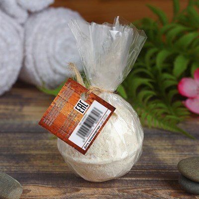 Шипучая бомбочка из гималайской соли "Добропаровъ" с эфирным маслом миндаля, 140 гр - фото 2075004