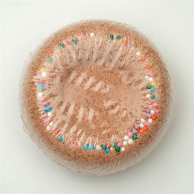 Бурлящий шар для ванн "Имбирный пончик", 60 г - фото 2075084