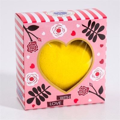 Бомбочка для ванн шипучая Spa by Lara "Сердечко" с растительными экстрактами , 140 г МИКС - фото 2075382