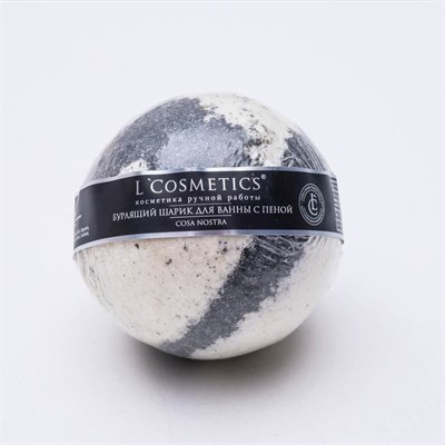 Бурлящий шарик для ванн L'Cosmetics Cosa Nostra с пеной, 130 г - фото 2075389