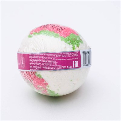 Бурлящий шарик для ванн L'Cosmetics "Эскада" с пеной, 130 г - фото 2075446