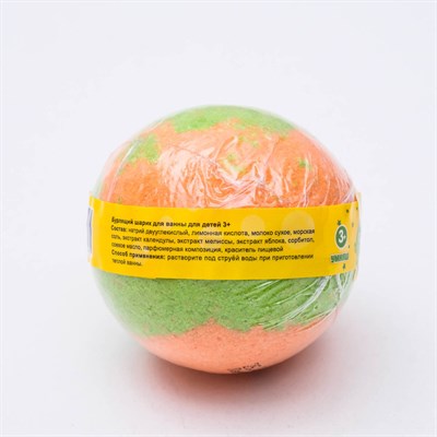 Бурлящий шарик для ванн 3+ L'Cosmetics "Умняш", 130 г - фото 2075456
