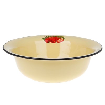 Таз «Клубника садовая», 7 л, рисунок МИКС - фото 2081968