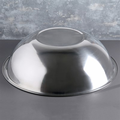 Таз 17 л, d=50 см, нержавеющая сталь - фото 2081994