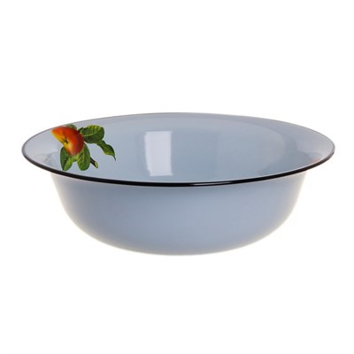 Таз эмалированный «Ассорти», 7 л, цвет МИКС - фото 2082018