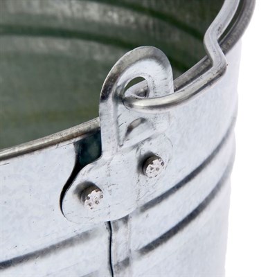 Ведро 5 л, цвет хром - фото 2082067