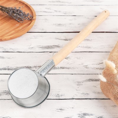 Ковш оцинкованный 0,5 л - фото 2082123