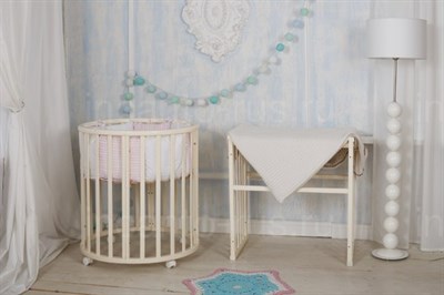 Кровать Incanto MIMI DELUXE 7 в 1, цвет слоновая кость - фото 2082181