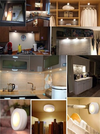 Управляемый автономный светодиодный светильник 013 60 мм - фото 2082204