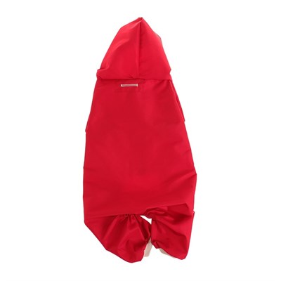 Комбинезон  для собак, размер 2XL (ДС 34-36 см, ОШ 34-36 см, ОГ 44-48 см), красный - фото 277077