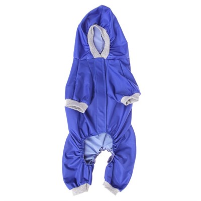 Комбинезон для собак синий, размер 2XL (ДС 34-36 см, ОШ 34-36 см, ОГ 44-48 см) - фото 277082