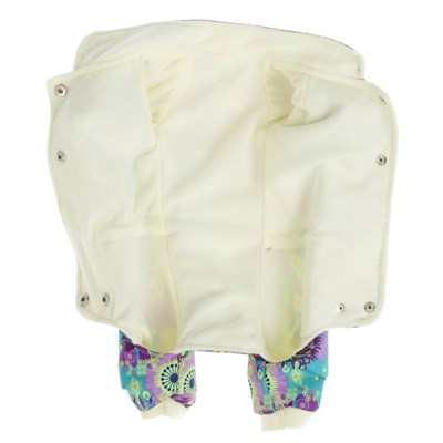 Комбинезон на флисовом подкладе цветной, девочка, размер XL (ДС 30-32 см, ОШ 34-36см, ОГ 44-46 см) - фото 277341