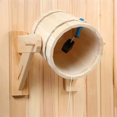 Обливное устройство из липы, пластиковая вставка, 9л, ПРОМО - фото 320879