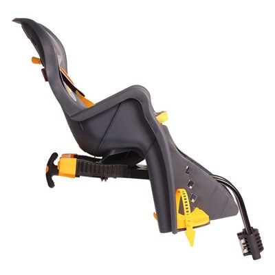 Велокресло заднее BQ-7-4 с регулировкой наклона, крепление на раму, цвет тёмно-серый - фото 366224