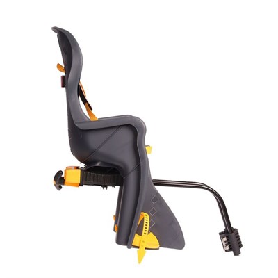 Велокресло заднее BQ-7-4 с регулировкой наклона, крепление на раму, цвет тёмно-серый - фото 366225