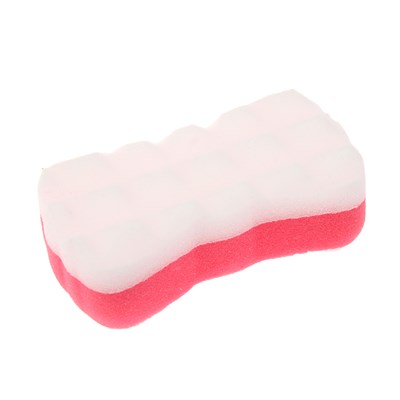 Мочалка с массажным слоем, цвет МИКС - фото 395813