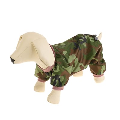 Комбинезон "Камуфляж" демисезонный для собак, размер XL (ДС 32-34 см, ОШ 32 см, ОГ 46-48 см)   38463 - фото 431521