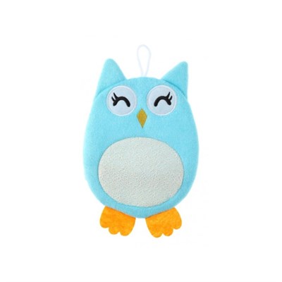Мочалка-рукавичка махровая Baby Owl ROXY-KIDS - фото 472472