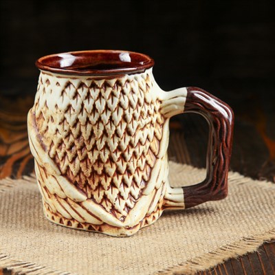 Кружка для пива "Сова" 0,4 л - фото 556178