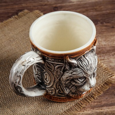 Кружка охотника"Рысь", 500 мл - фото 556279