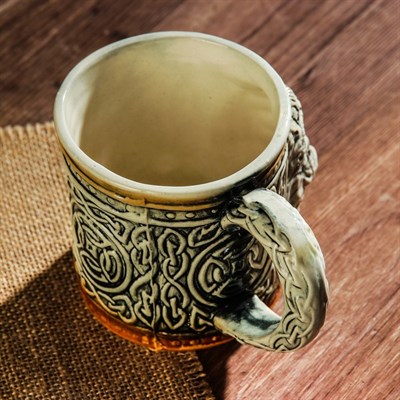 Кружка "Кабан", 0,5 л, микс - фото 556790