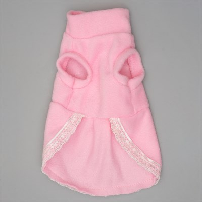 Платье флисовое, XS (дс-20 см, ош-24 см, ог-28 см), микс - фото 588956