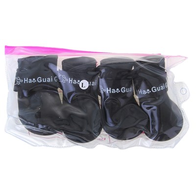 Сапоги резиновые "Вездеход", набор 4 шт., р-р L (подошва 5.7 Х 4.5 см), черные - фото 670643