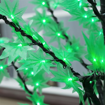 Дерево светодиодное улич. 1,5 м. "Клён" 600Led, 36W, 220V Зеленый - фото 679533