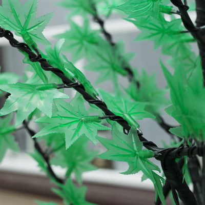 Дерево светодиодное улич. 1,5 м. "Клён" 600Led, 36W, 220V Зеленый - фото 679534