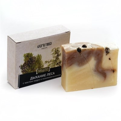 Мыло натуральное Берегиня "Дыхание леса", 90 г - фото 711758
