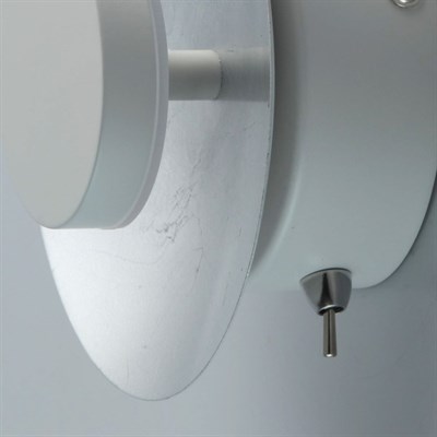 Светильник "Галатея" 6Вт LED 3000K серебро 15x15x7,7см - фото 730697