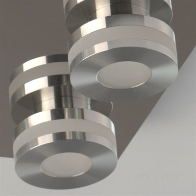 Светильник "Пунктум" 4x5Вт LED IP44 хром 24x24x7,5см - фото 730752