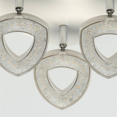 Светильник "Этингер" 3x4Вт LED 3000K белый 26x26x16см - фото 730943