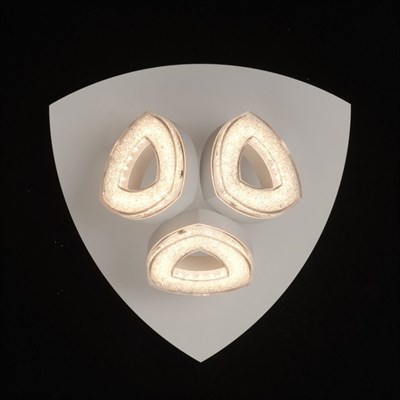 Светильник "Этингер" 3x4Вт LED 3000K белый 26x26x16см - фото 730945