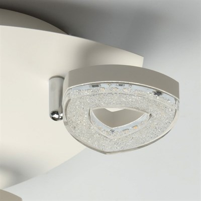 Светильник "Этингер" 3x4Вт LED 3000K белый 26x26x16см - фото 730947