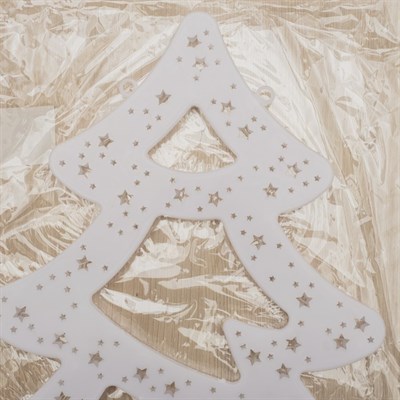 Фигура "Елка" 40х25, пластик, 40 LED 240V МУЛЬТИ - фото 763857