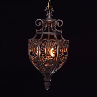 Светильник "Магдалина" 3x60Вт E14 металлический 30x30x264см - фото 765971